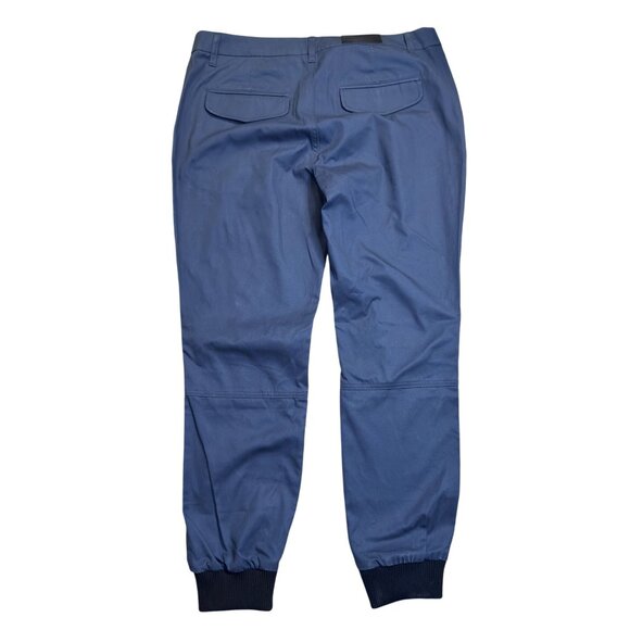 KITH Classics Men’s Cotton Jogger Pants Blue Twill Tapered Size 36 Streetwear - Picture 1 of 12
